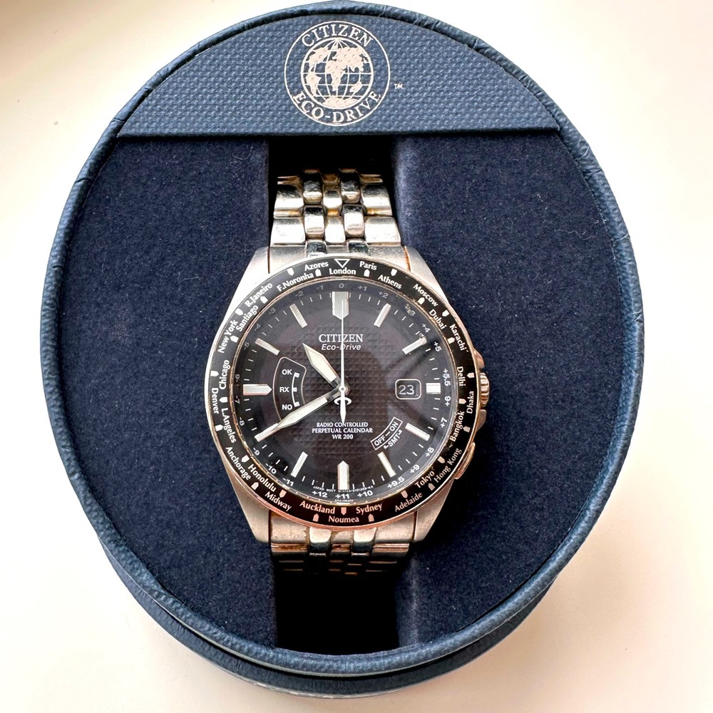 Men’s Citizen Eco Drive SS Watch